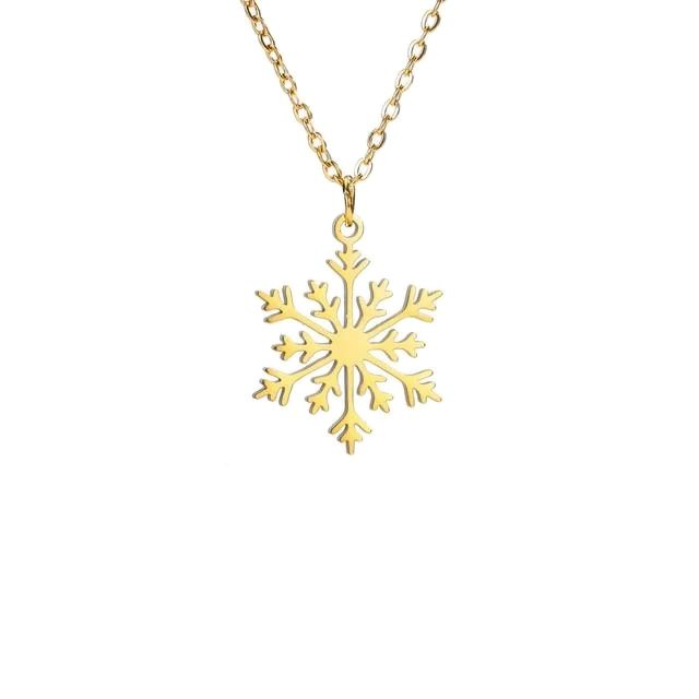 گردنبند طلا 18 عیار زنانه آرا مدل دونه برف -  - 1