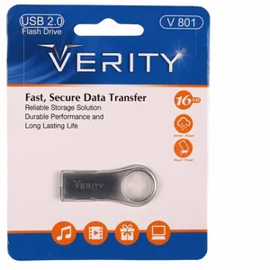 فلش مموری وریتی مدل V801 ظرفیت 32 گیگابایت با رابط USB
