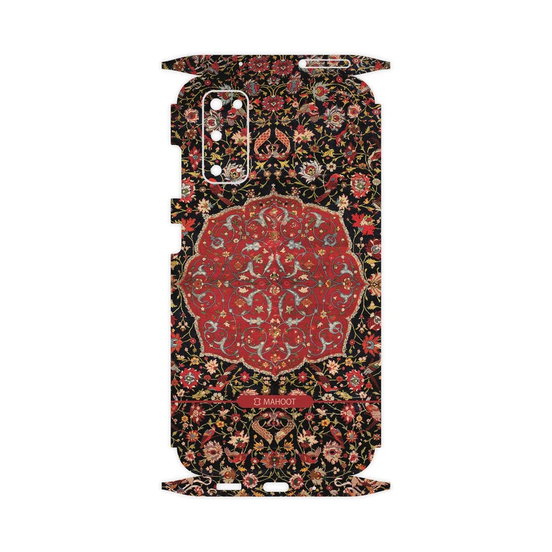 برچسب پوششی ماهوت مدل Persian-Carpet-Red-FullSkin مناسب برای گوشی موبایل سامسونگ Galaxy S20