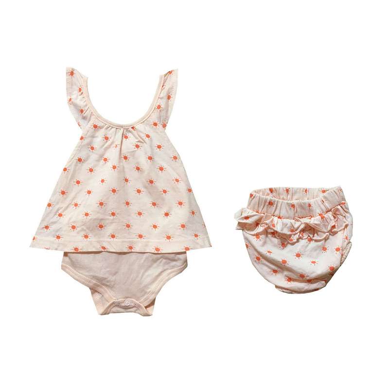 ست بادی و شورت نوزادی مدل 0507