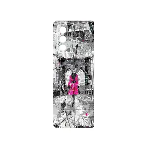 MAHOOT Collage of Catwalk Bridge Cover Sticker for Samsung Galaxy Z FOLD 2