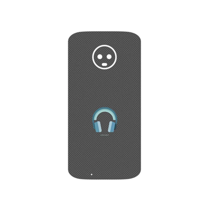 برچسب پوششی ماهوت مدل Minimal Headphone Icon مناسب برای گوشی موبایل موتورولا Moto G6
