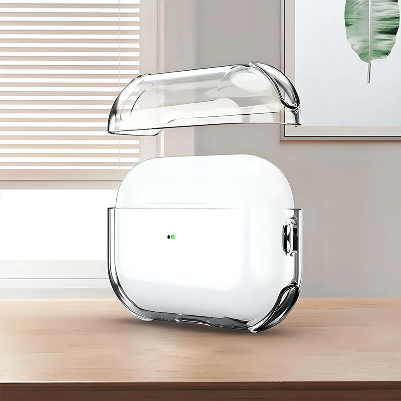 عکس شماره 2 : کاور مسیر مدل clear air bag مناسب برای کیس اپل airpods pro 3 به همراه آویز