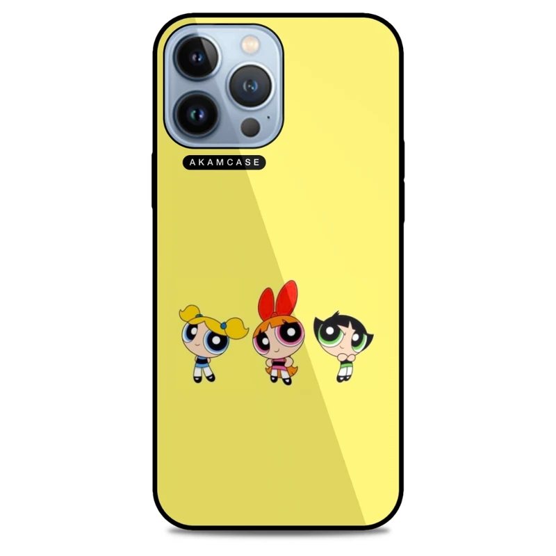 کاور آکام مدل AMCWA13Pro Max-POWER PUFF GIRLS3 مناسب برای گوشی موبایل اپل iPhone 13PRO MAX