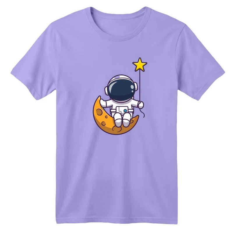 تی شرت آستین کوتاه بچگانه مدل فضانورد کد ۱۴