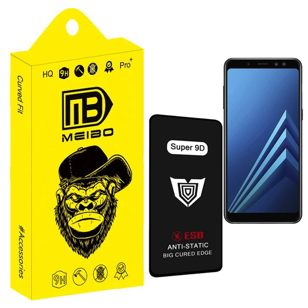 محافظ صفحه نمایش میبو مدل Super 9D Pro مناسب برای گوشی موبایل سامسونگ galaxy a8 / a8 2018