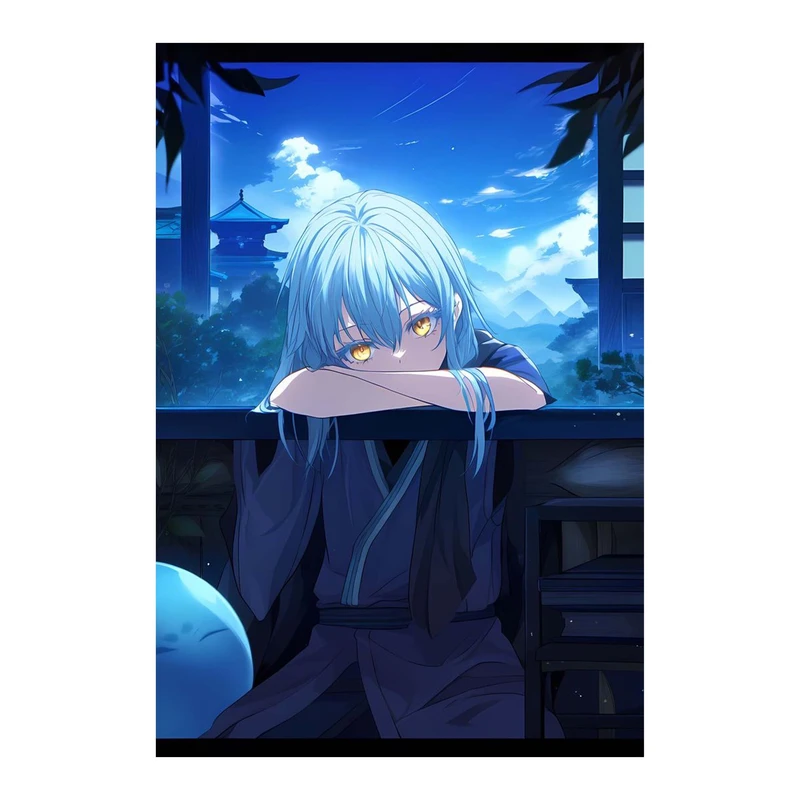 استیکر لپ تاپ و موبایل مدل انیمه کد 1699