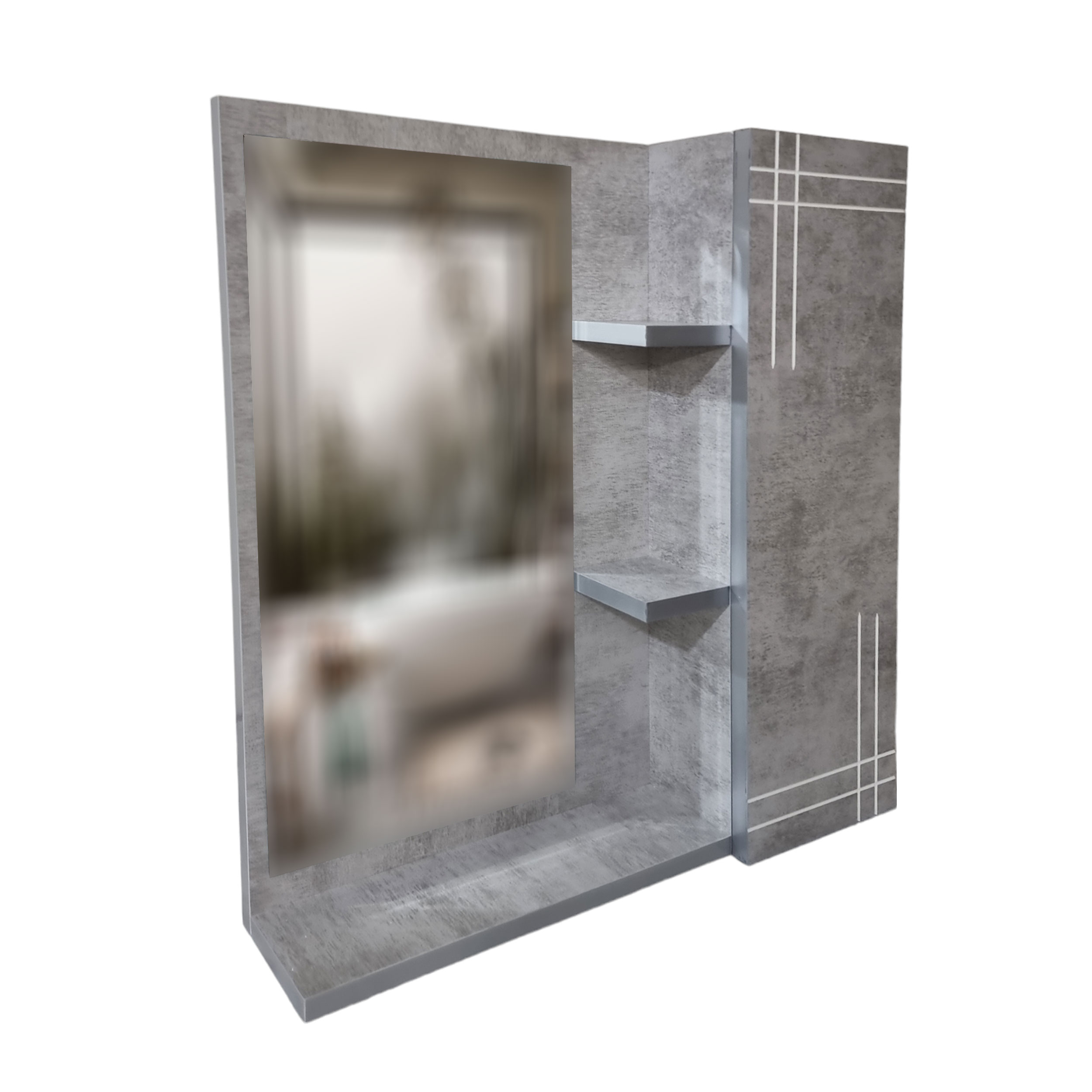 آینه و باکس سرویس بهداشتی مدل 006