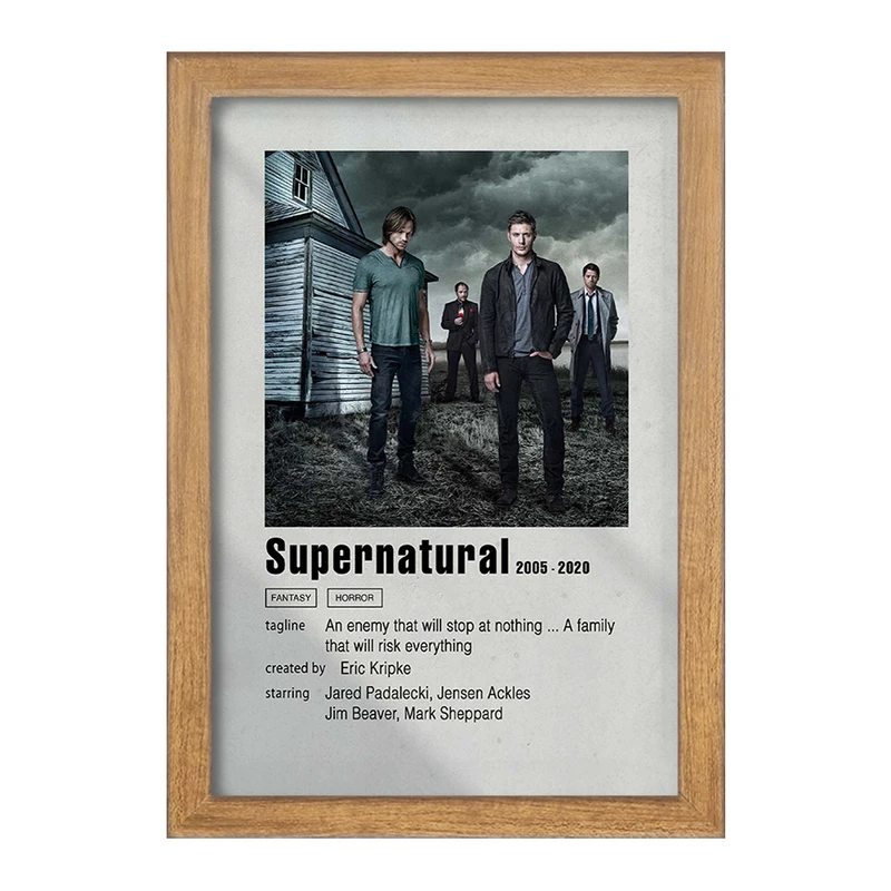 تابلو خندالو مدل سوپرنچرال (Supernatural) کد F11277