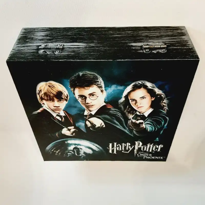 عروسک چوبی مدل هری پاتر مجموعه 3 عددی به همراه جعبه