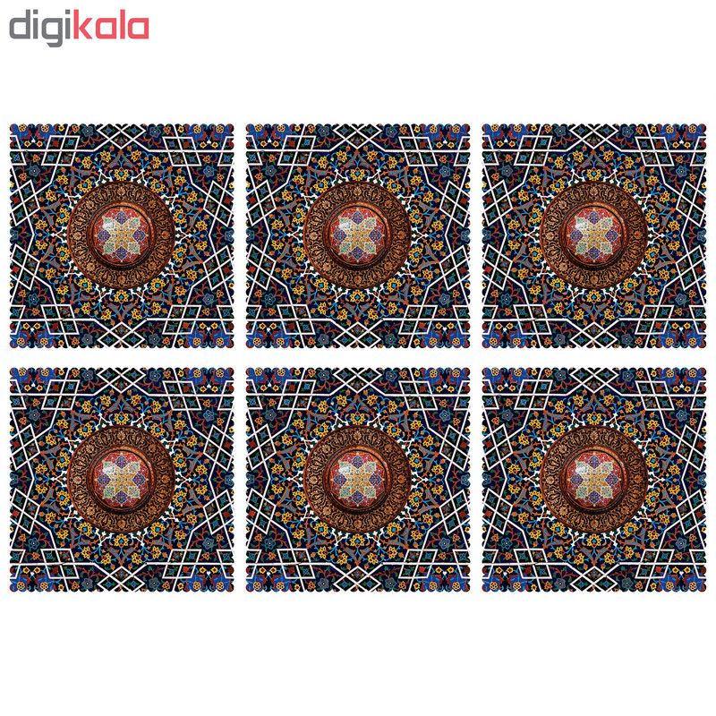 زیربشقابی مدل U1-42413 بسته 6 عددی
