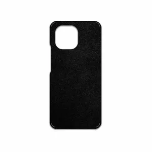 MAHOOT Black-Chamois-Leather Cover Sticker for Xiaomi Mi 11 5G