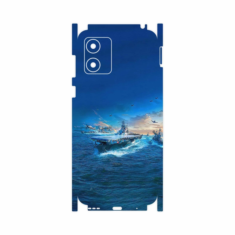 برچسب پوششی ماهوت مدل Warship-FullSkin مناسب برای گوشی موبایل موتورولا Moto E13