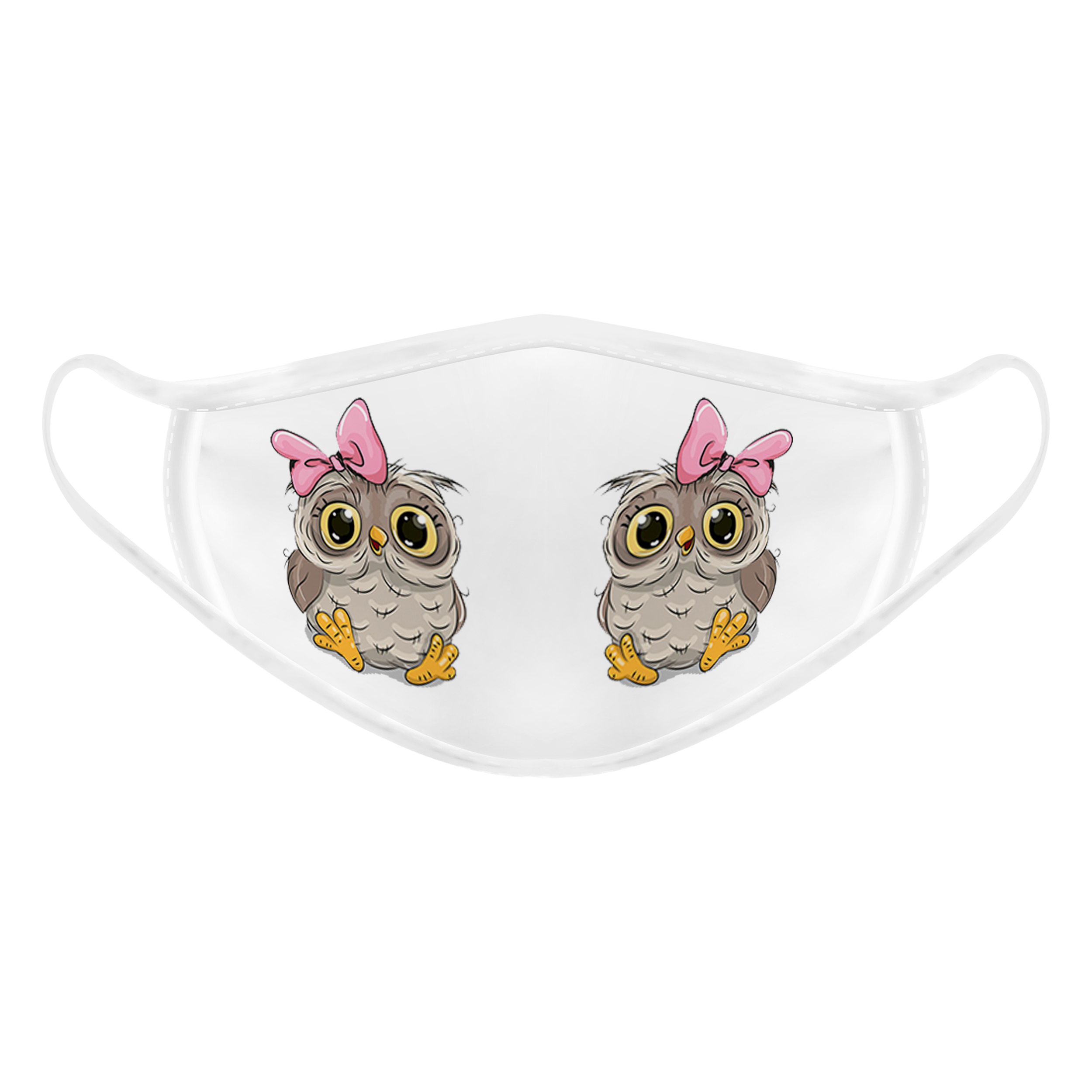 ماسک تزیینی بچگانه طرح جغد مهربون کد 617015