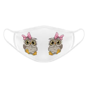 ماسک تزیینی بچگانه طرح جغد مهربون کد 617015