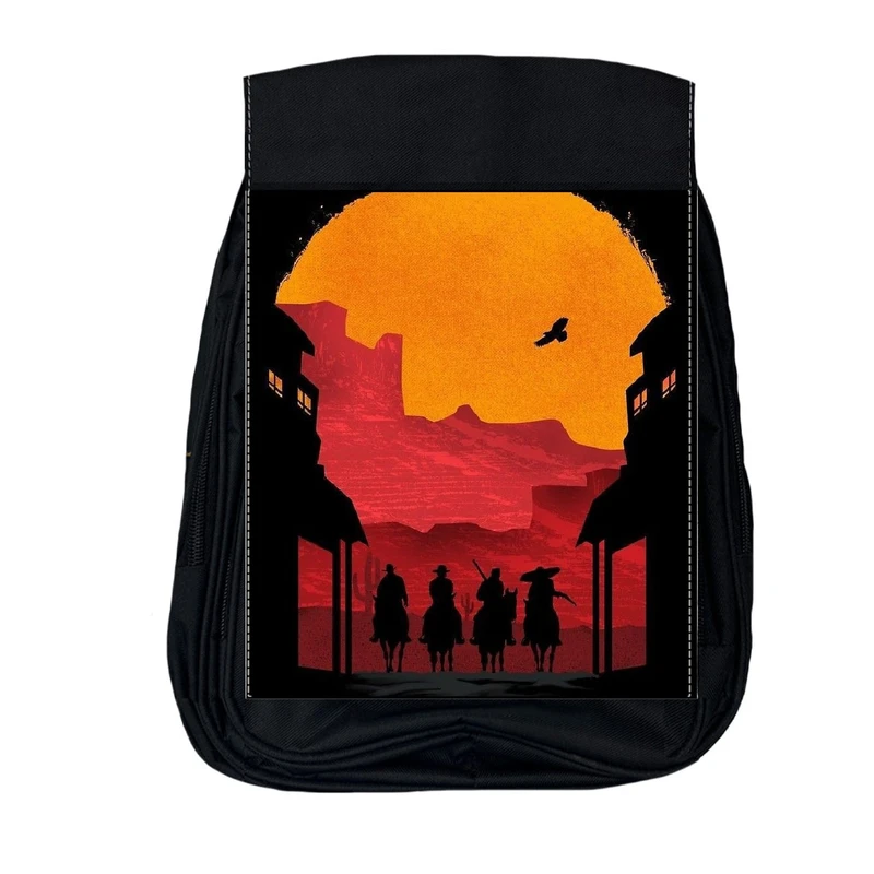 کوله پشتی مدرسه مدل red dead کد7