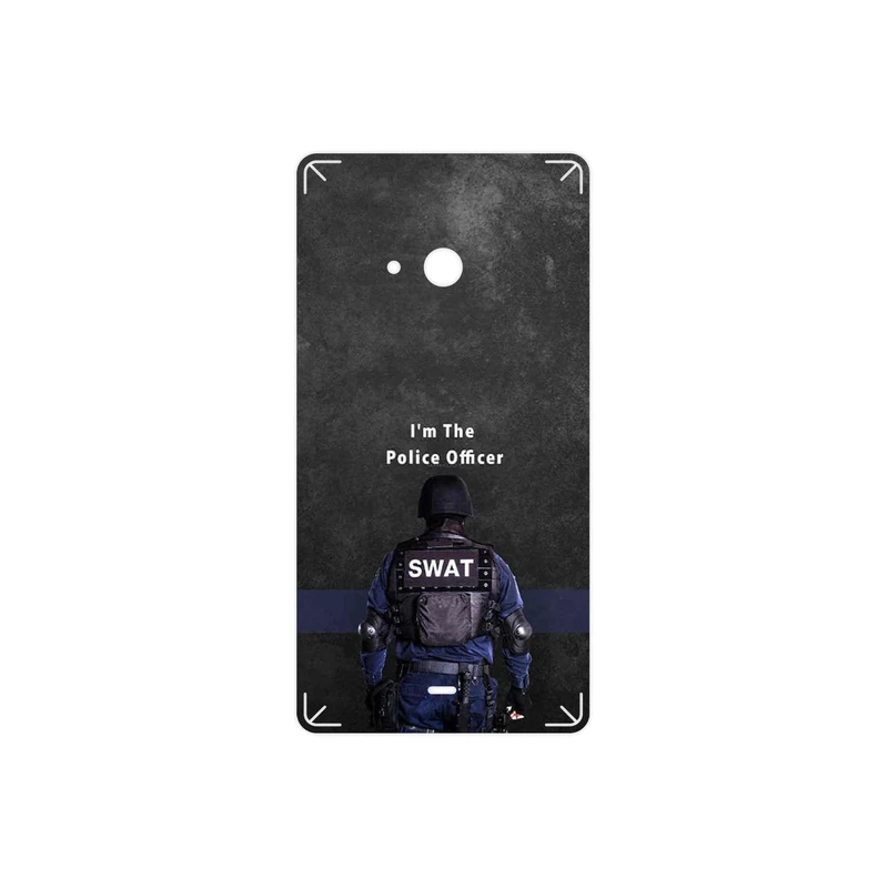 برچسب پوششی ماهوت مدل Police Officer مناسب برای گوشی موبایل مایکروسافت Lumia 540