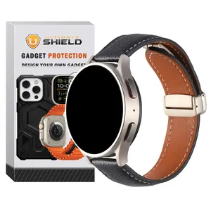 بند آلتیمیت شیلد مدل MAG Leather UL TW مناسب برای ساعت هوشمند شیائومی S1 / S1 Active / S2 / Mi Watch XMWTCL02 / Mi Watch Color 2 / Mi Watch Color
