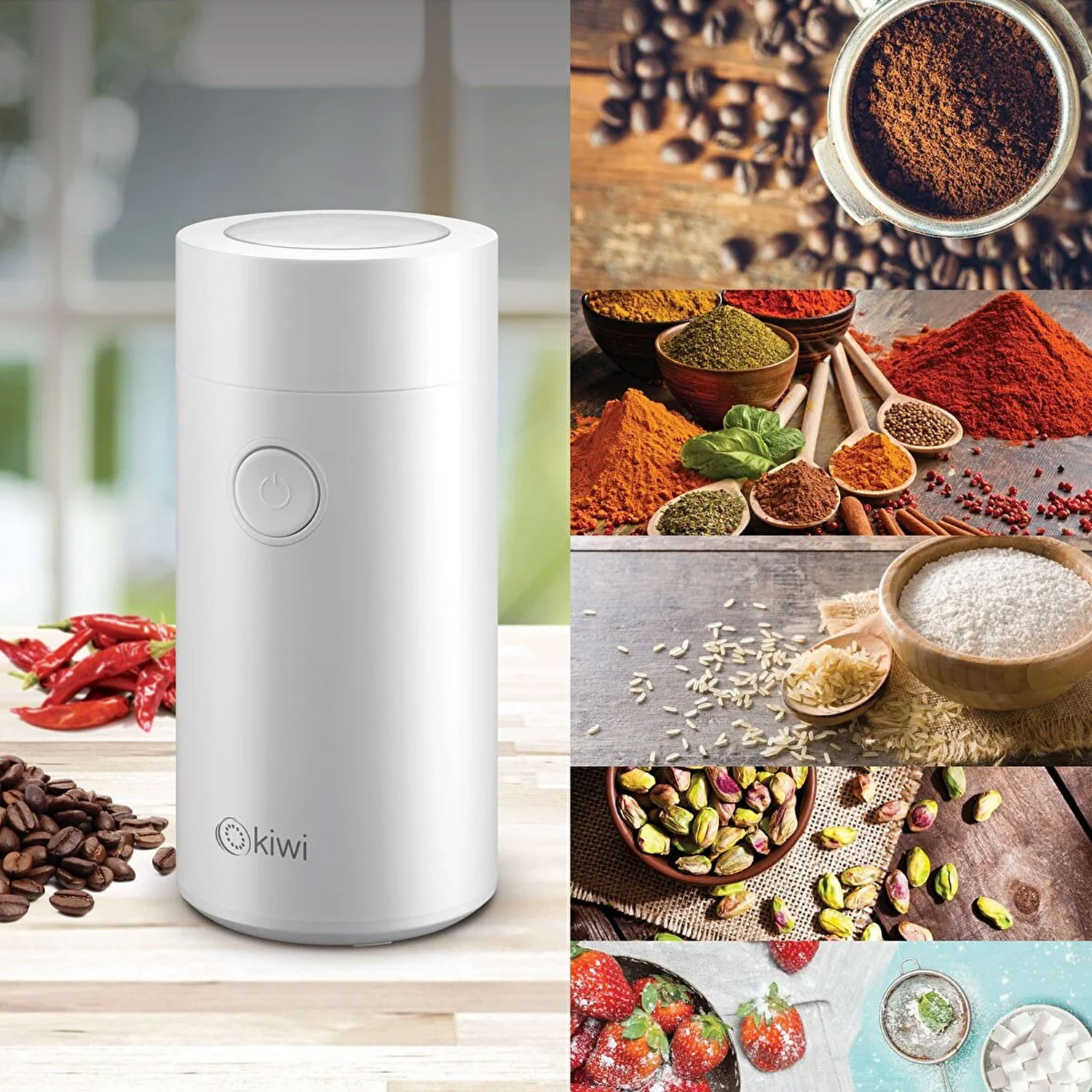 آسیاب قهوه کیوی مدل KSPG-4820