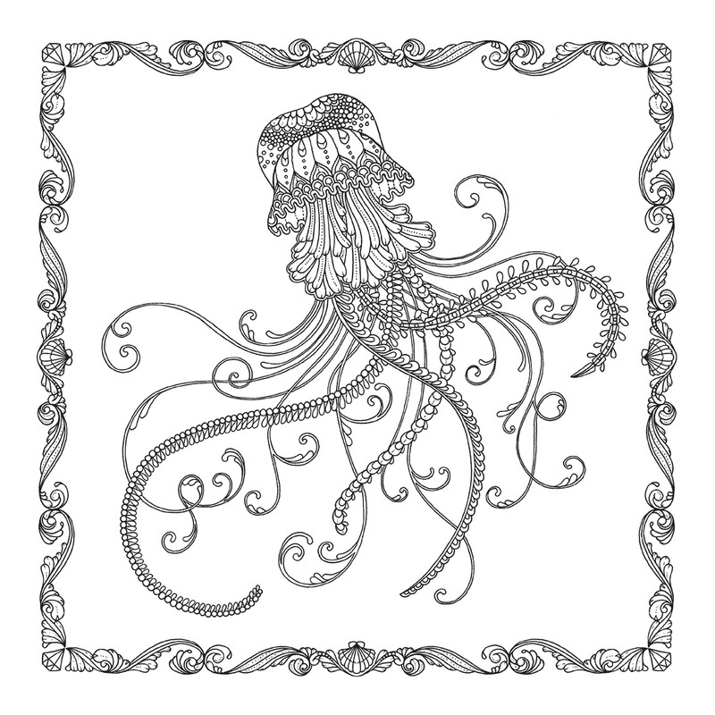 دفتر رنگ آمیزی مدل Lost Ocean دفتر رنگ آمیزی مدل Lost Ocean