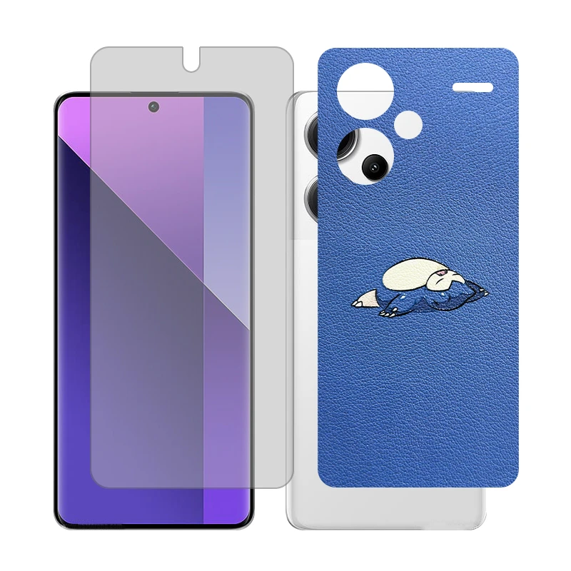 محافظ صفحه نمایش شفاف گلس مدل Together مناسب برای گوشی موبایل شیائومی Redmi Note 13 Pro Plus به همراه برچسب پوششی 