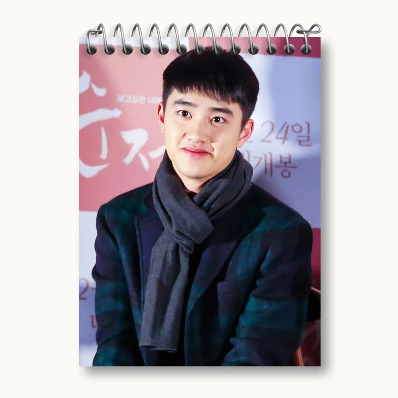 دفتر یادداشت 50 برگ خندالو مدل دی او گروه اکسو EXO کد 13374