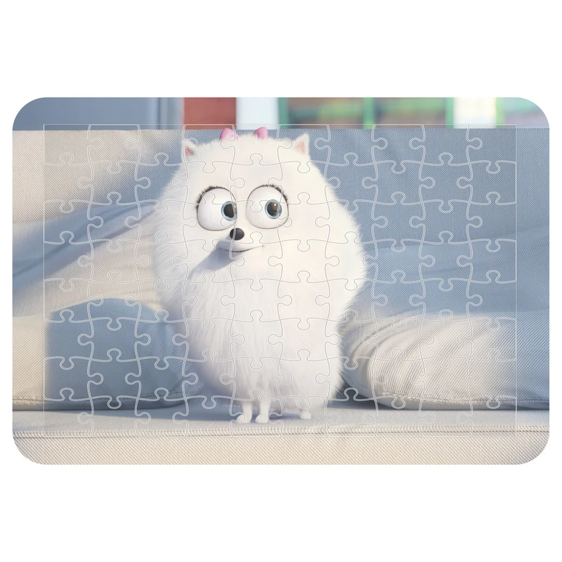 پازل 54 تکه مدل CHB1635 طرح انیمیشن زندگی پنهان حیوانات خانگی