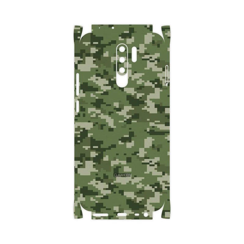 برچسب پوششی ماهوت مدل Army-Green-Pixel-FullSkin مناسب برای گوشی موبایل شیائومی Redmi 9