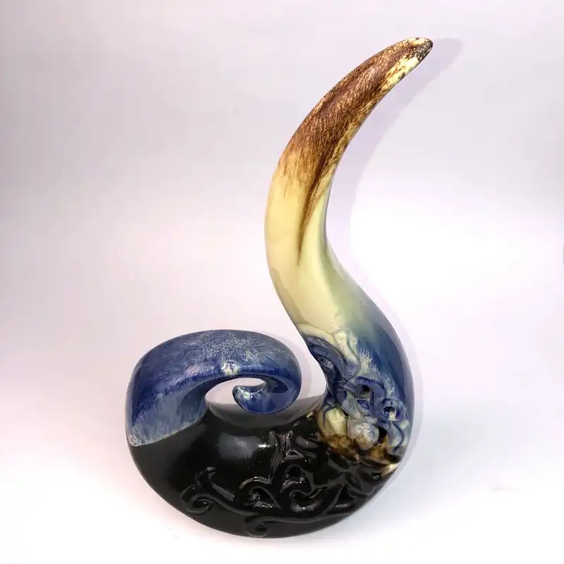 مجسمه ی سفالی مدل قو