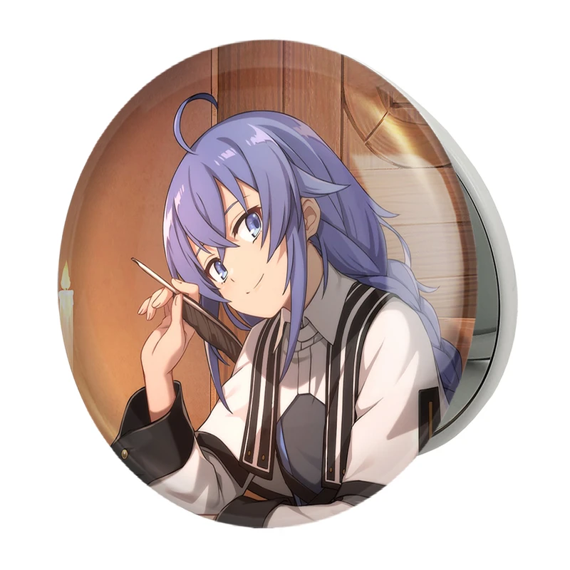 آینه جیبی خندالو طرح روکسی انیمه موشوکو تنسی مدل تاشو کد 24172 