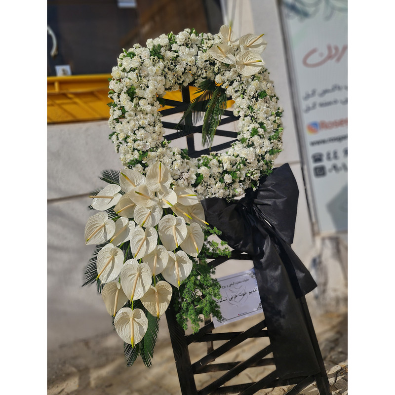 تاج گل مدل ترحیم کد 240