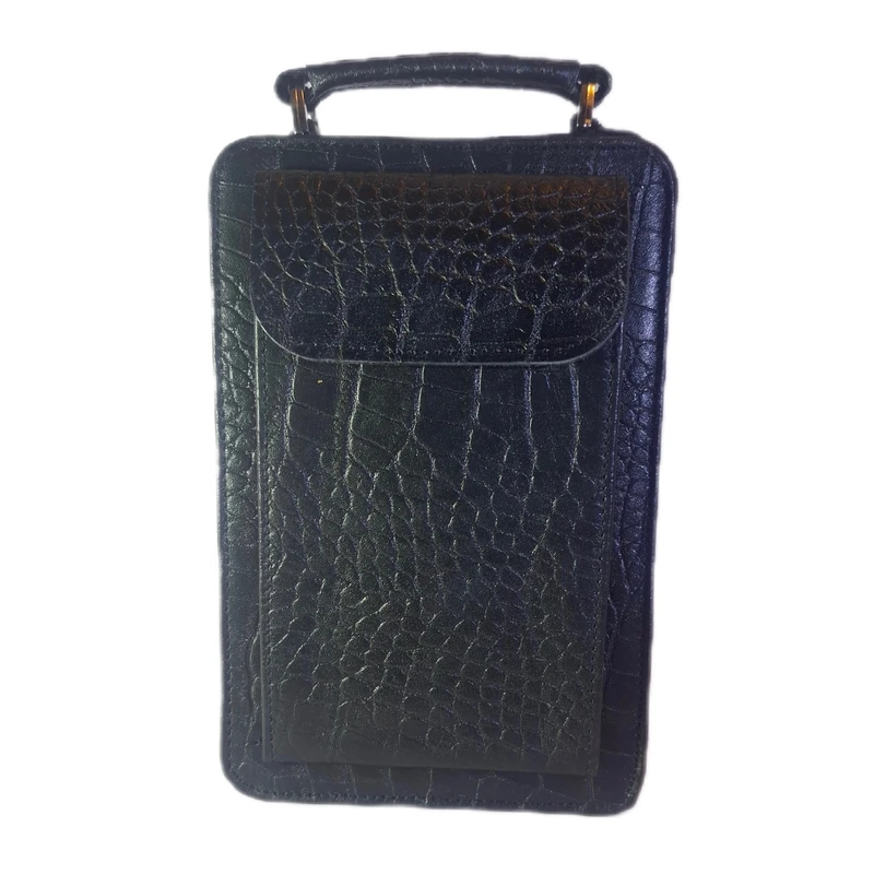 کیف رودوشی مردانه مدل چرم گاوی