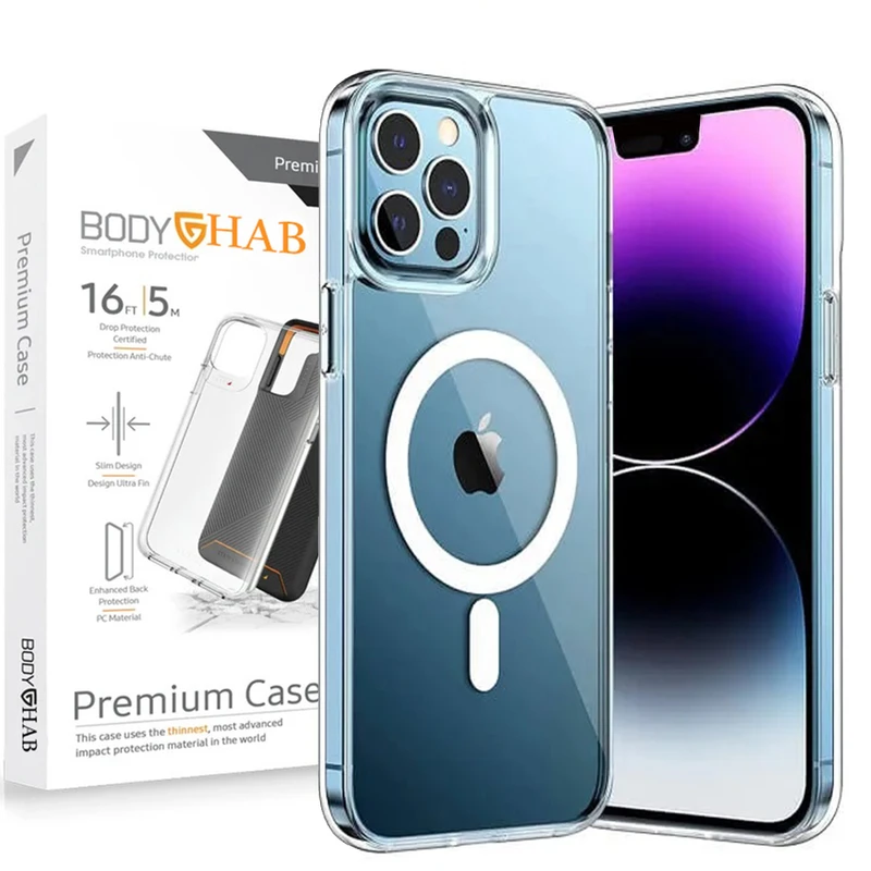 کاور بادی قاب مدل magsafe مناسب برای گوشی موبایل اپل iphone 12 promax