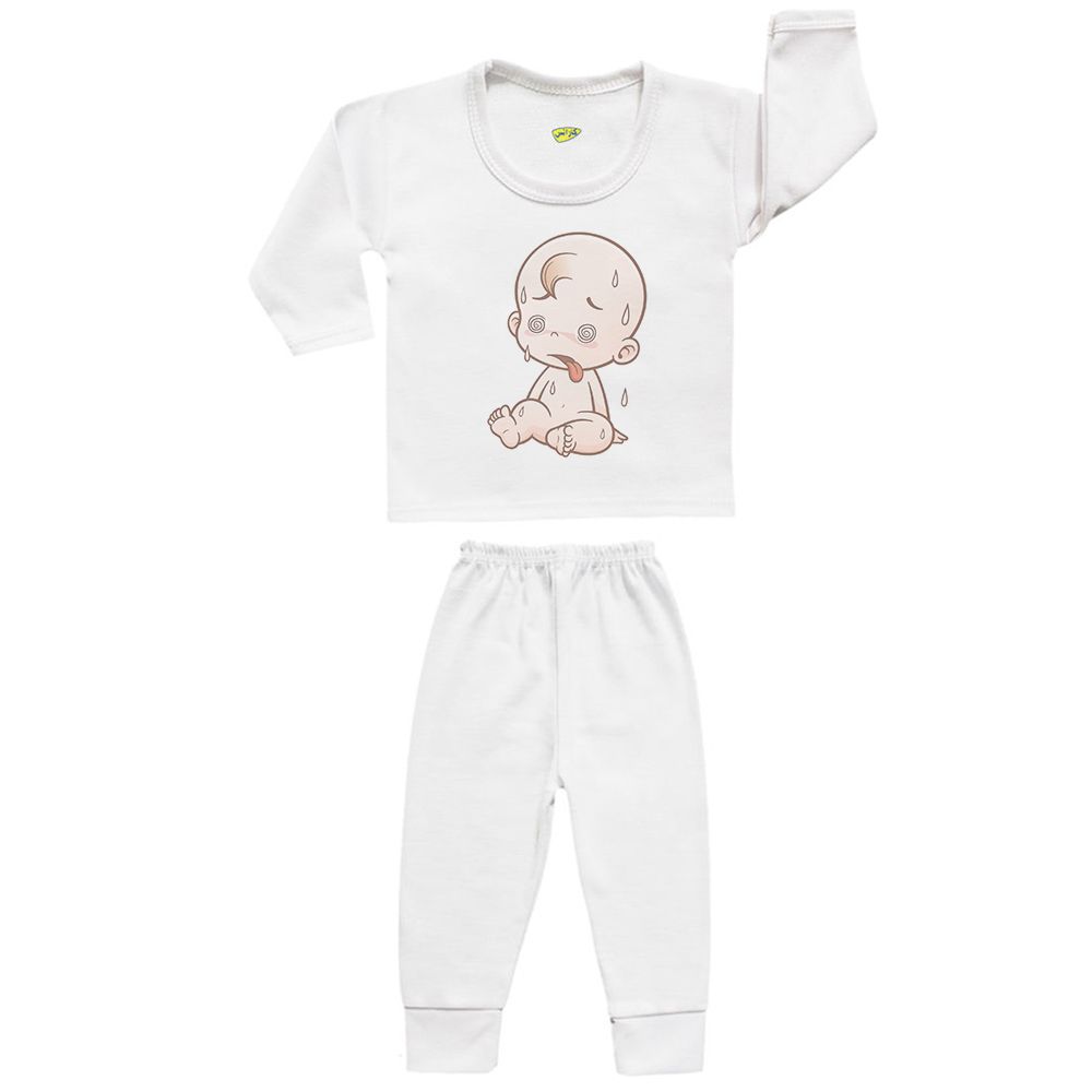ست تی شرت و شلوار نوزادی کارانس مدل SBS-3024