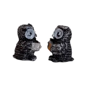 مجسمه مدل جغد نوازنده کد 131 مجموعه دو عددی