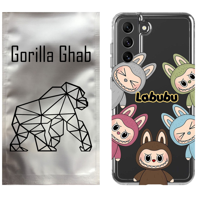 کاور گوریلا قاب مدل CLG کد 102 طرح لبوبو Labubu مناسب برای گوشی موبایل سامسونگ Galaxy S21 FE