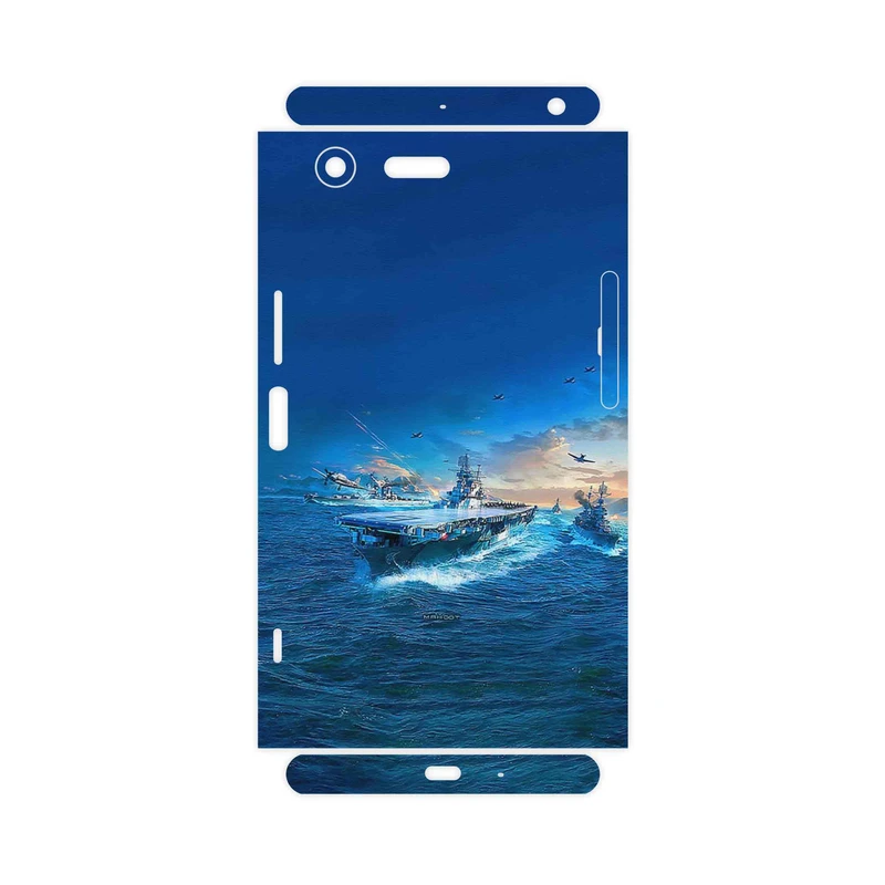 برچسب پوششی ماهوت مدل Warship-FullSkin مناسب برای گوشی موبایل سونی Xperia XZ Premium