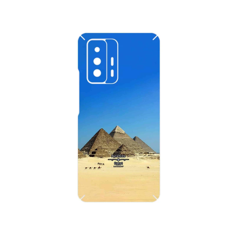 برچسب پوششی ماهوت مدل Pyramids of Egypt مناسب برای گوشی موبایل شیائومی 11T 5G