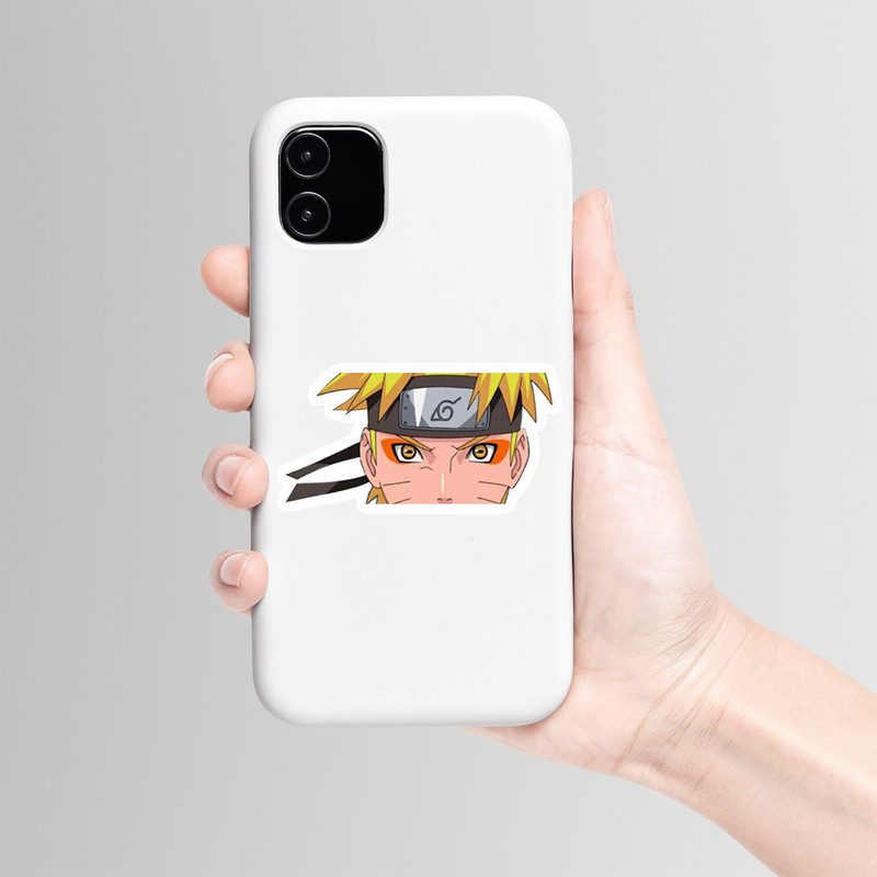 استیکر لپ تاپ و موبایل بووم طرح Anime Naruto مدل Eye کد PS7