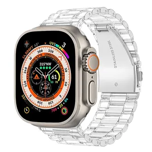 Goof Clear Strap Suitable for Apple Watch ULTRA/ULTRA 2 49mm 