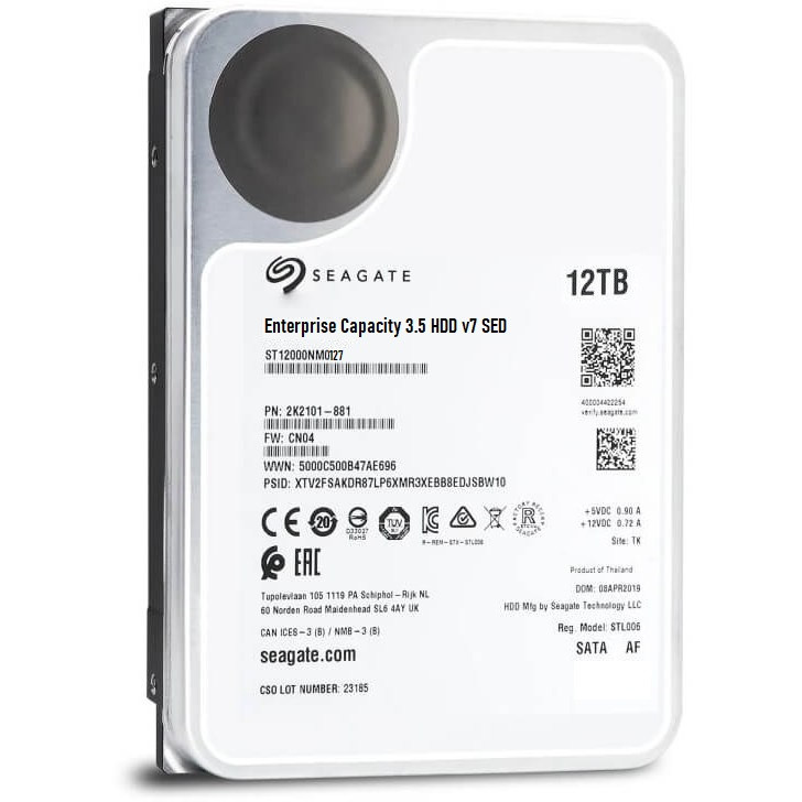 هارد دیسک اینترنال سیگیت مدل Enterprise Capacity ظرفیت 12 ترابایت