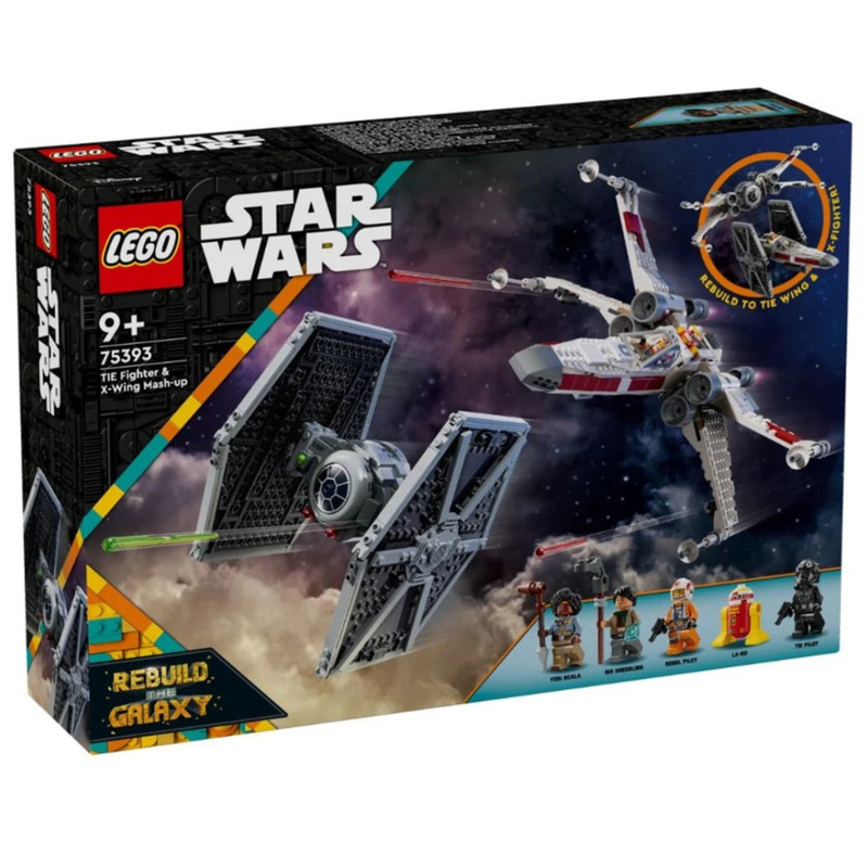 لگو سری استاروارز مدل TIE Fighter & X-Wing Mash-up کد 75393