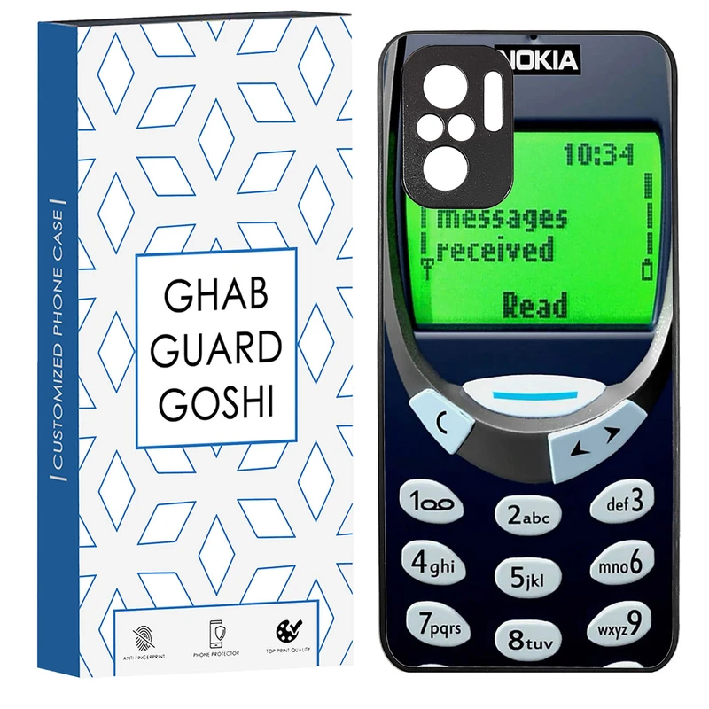 کاور قاب گارد گوشی طرح نوکیا کد TPU-096 مناسب برای گوشی موبایل شیائومی Redmi Note 10 4g / Redmi Note 10s / Poco m5s