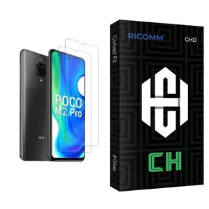 Ricomm CH Glass MIX002 Screen Protector For Xiaomi Poco M2 Pro Pack Of 2