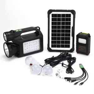 سیستم روشنایی خورشیدی مدل کمپینگ کد GD-C10