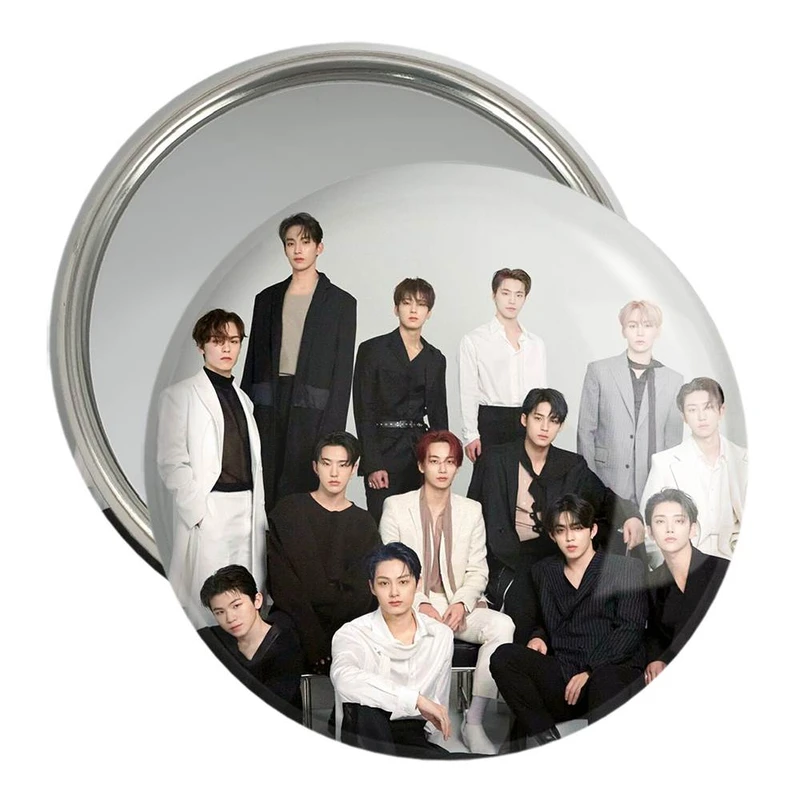 آینه جیبی خندالو مدل گروه سونتین Seventeen  کد 21654