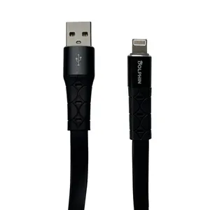 کابل تبدیل USB به لایتینینگ دلفین مدل DS 81 طول 1 متر