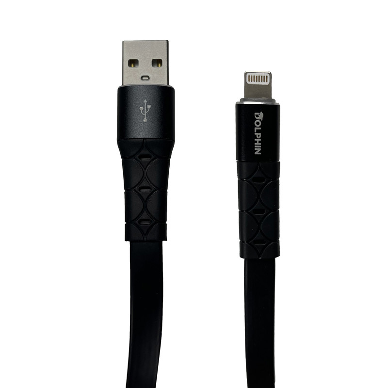 کابل تبدیل USB به لایتینینگ دلفین مدل DS 81 طول 1 متر