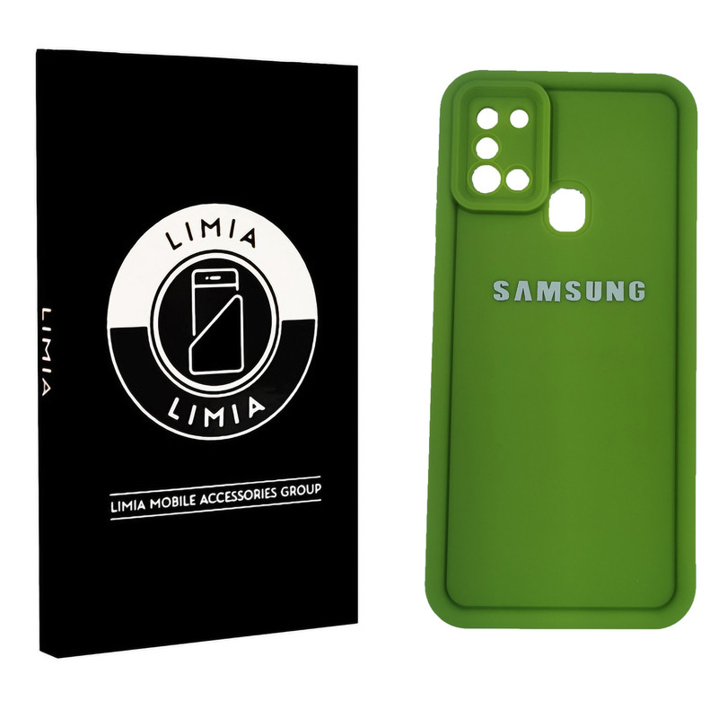 کاور لیمیا مدل کلاسیک ژله ای طرح سولید مناسب برای گوشی موبایل سامسونگ Galaxy A21s