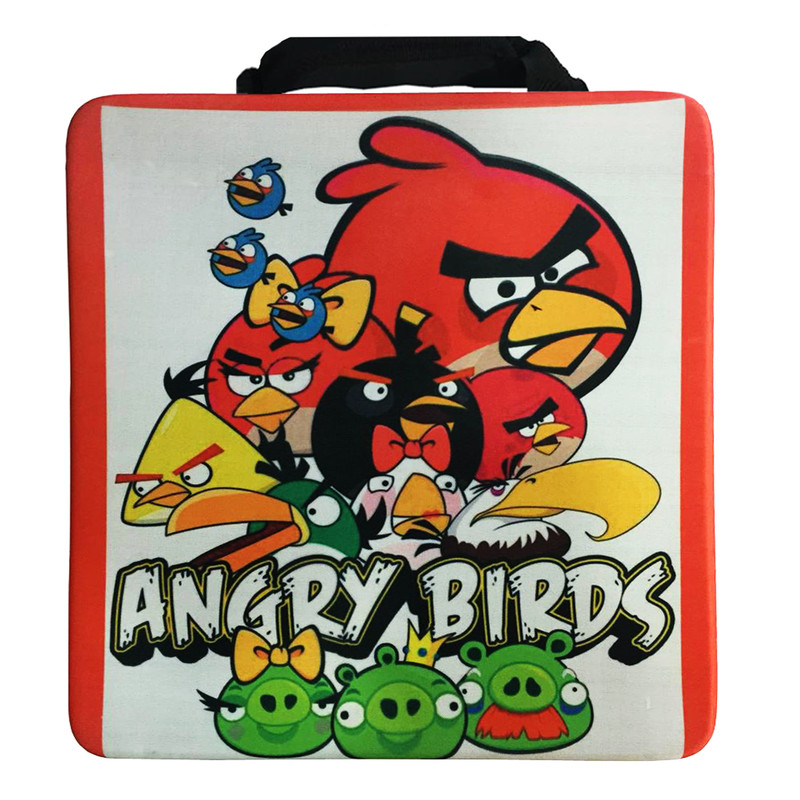 کیف حمل کنسول بازی پلی استیشن 4 طرح Angry birds  پرنده خشمگین  کد 1683 